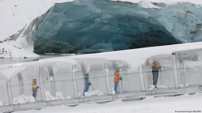 "Alpine Paradox: Balancing Tourist Trails with Climate Crisis"