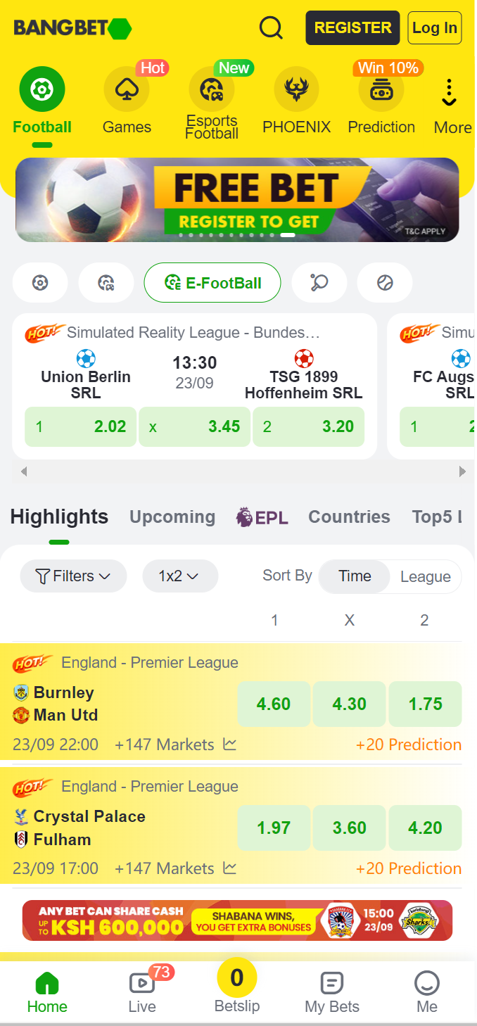 Bangbet champions sports betting in Ghana, with a focus on Ghana and Global football.