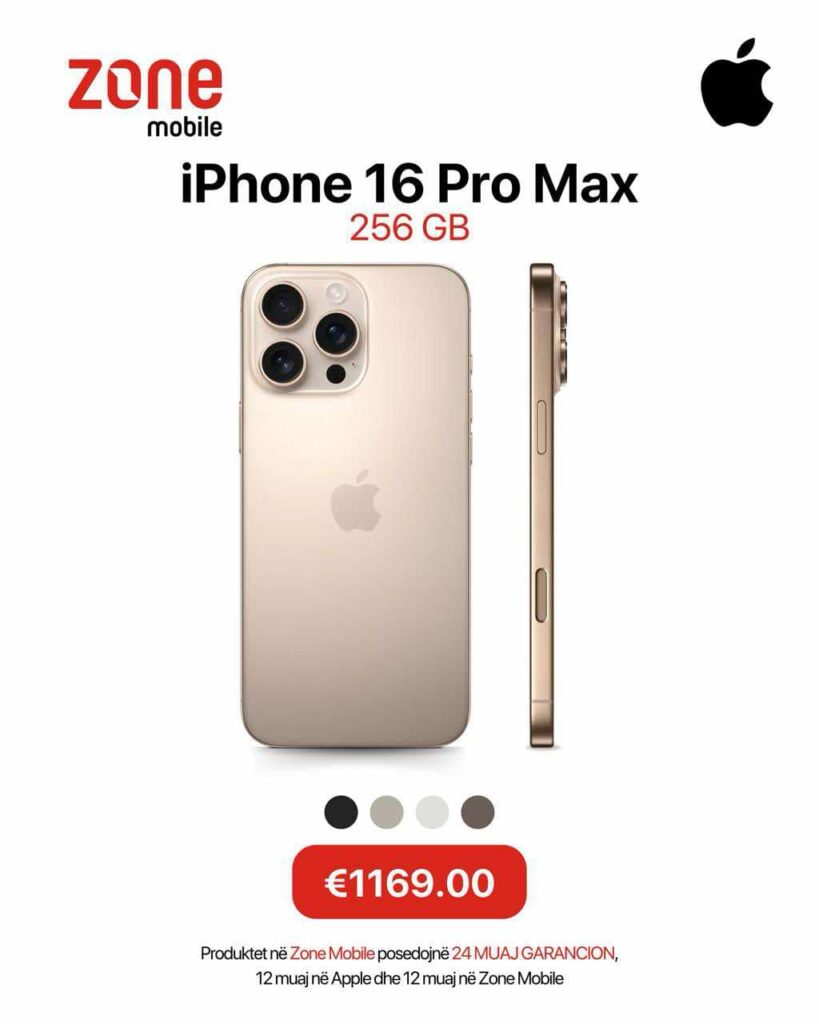 iPhone 16 Pro Max 256GB Now More Affordable Than Ever at Zone Mobile
