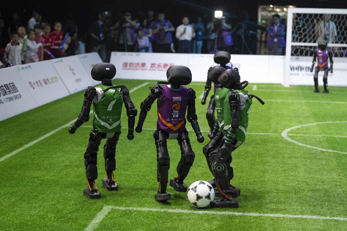 Humanoid Robots Steal the Show in Beijing’s First AI-Powered Football Match