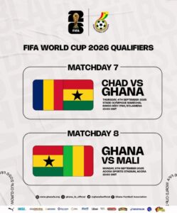 Black Stars fixtures | Ghanaguardian.com