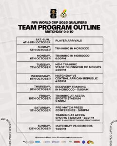 Black Stars programme | Ghanaguardian.com