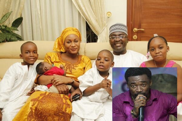 Eagle Prophet (inset) called for prayers for Dr Bawumia and his family