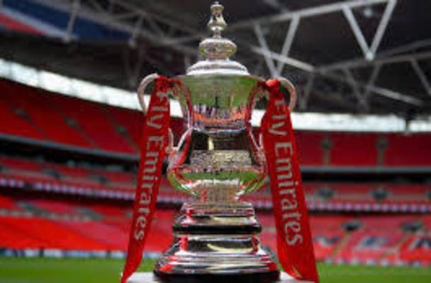 English FA Cup trophy