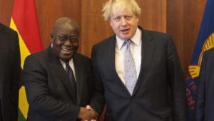 Nana Akufo-Addo and Boris Johnson