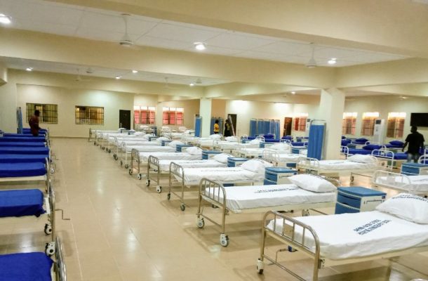 Ghana's isolation centre for Covid patients
