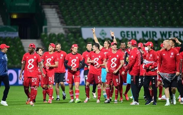 One goal was enough for Bayern Munich to win the German national championship for the 8th time in a row