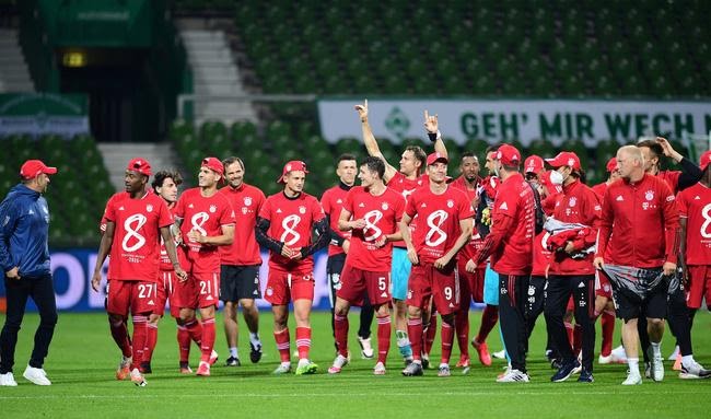 One goal was enough for Bayern Munich to win the German national championship for the 8th time in a row
