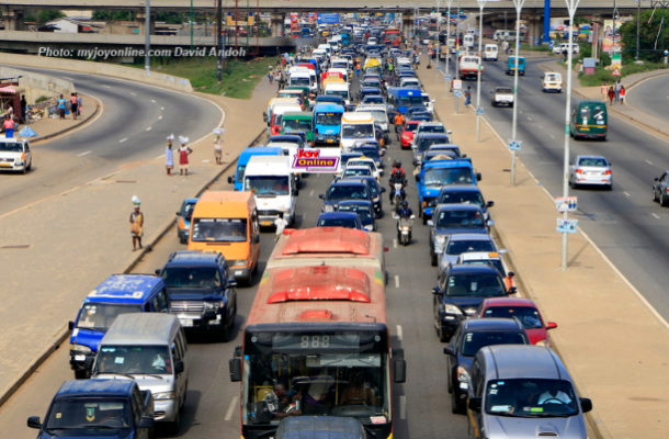 Road traffic in Ghana