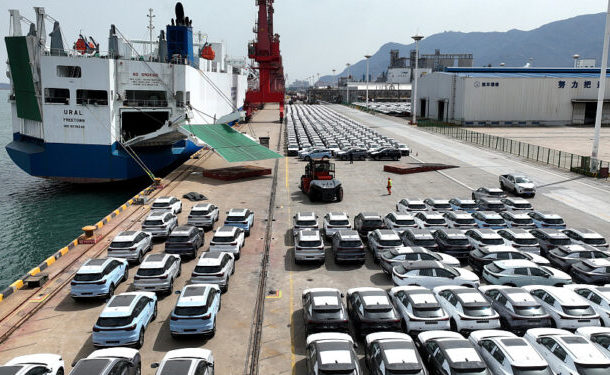 China's Vehicle Exports to China Experience Robust Growth in January-April Period