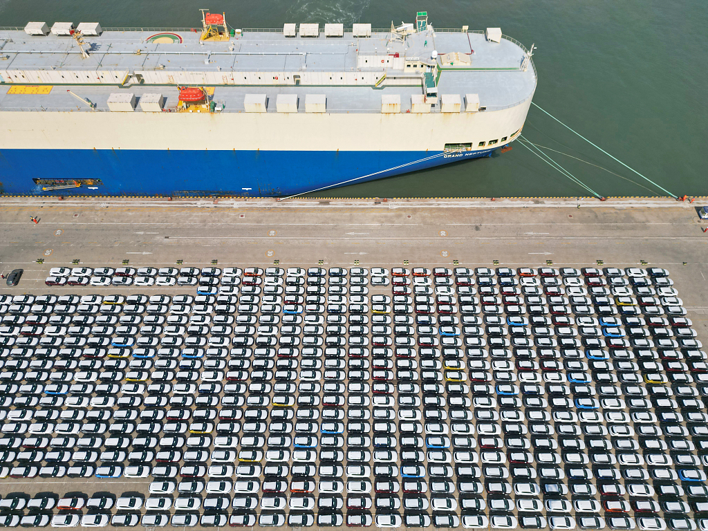 China's Vehicle Exports to China Experience Robust Growth in January-April Period