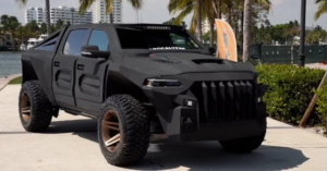 "Apocalypse Manufacturing Unveils the Ultimate 4x4 SUV: The Indomitable Beast"
