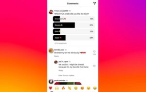 Instagram's Enhanced Engagement: Introducing Comment Section Polls