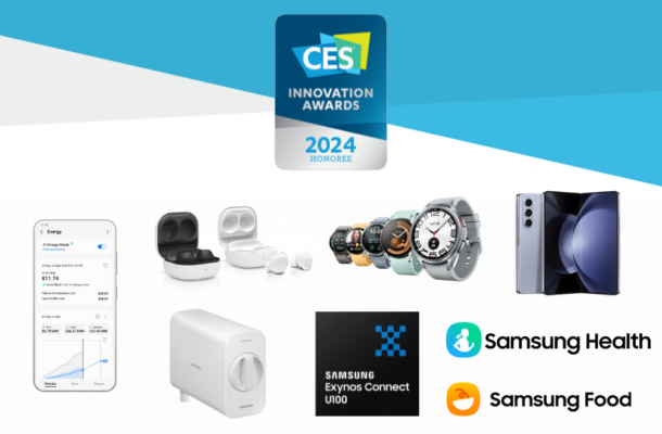 Samsung Sweeps CES® 2024 Innovation Awards, Cementing Its Tech Prowess