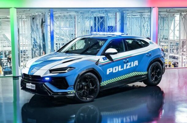 Italy's Finest: Lamborghini Unleashes 666-Horsepower Crime Fighter for Polizia Stradale