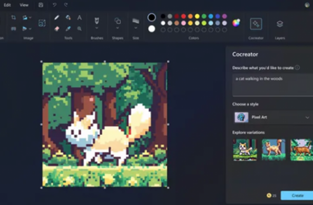 Microsoft Unveils Cocreator: Text-to-Image AI Integration in Windows 11 Paint