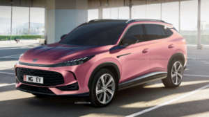 "MG eHS: SAIC's Electric Marvel Takes on Tesla's Model Y - A Glimpse into the Future"