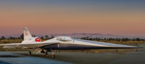  "NASA Unveils Revolutionary Supersonic Aircraft: A Leap into the Future of Commercial Flight"
