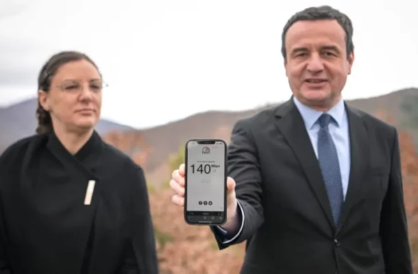 Kosovo Prime Minister Albin Kurti Boosts Internet Speed with 15 New Stations