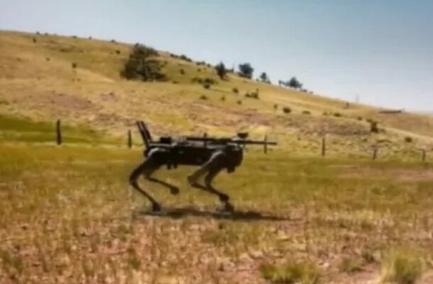 US Marines Trial "Terminator" Robot Dog Armed with AI Targeting System