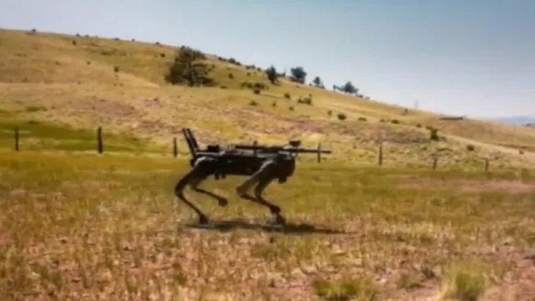 US Marines Trial "Terminator" Robot Dog Armed with AI Targeting System