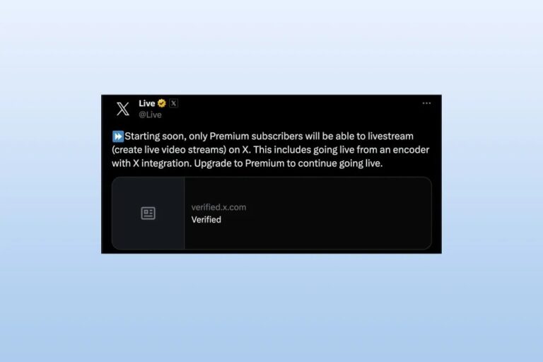 Live Broadcasts on X to Become Paid Feature