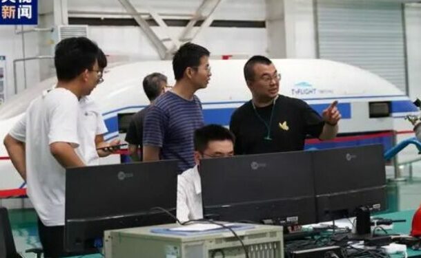 Magnetic Levitation Train at 1000 km/h Completes Demonstration Test | Ghanaguardian.com Magnetic Levitation Train at 1000 km/h Completes Demonstration Test