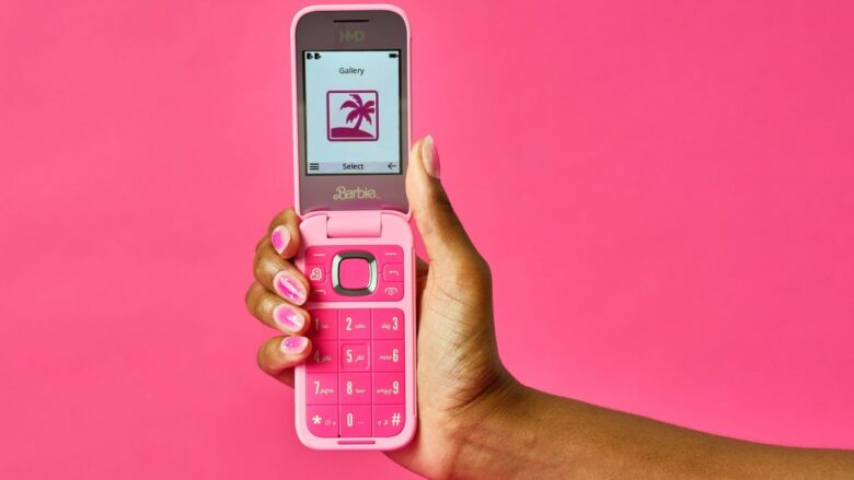 HMD Unveils Glamorous "Barbie" Phone: A Stylish Twist on the Classic Nokia Flip