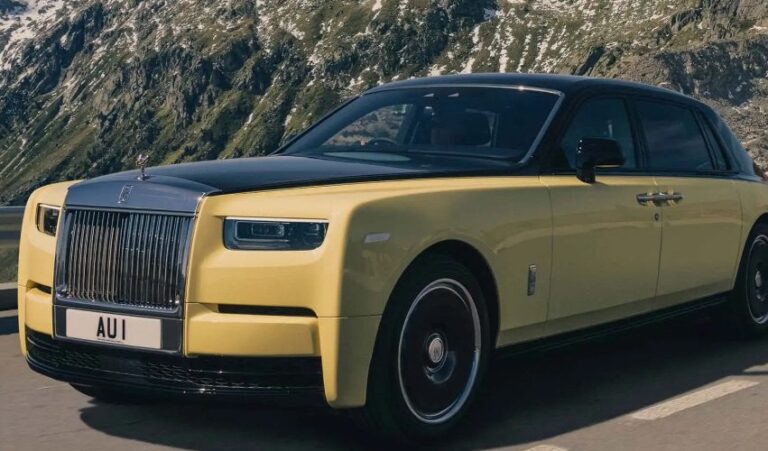 Rolls-Royce’s Two-Tone Phantom: A Masterpiece Inspired by Goldfinger
