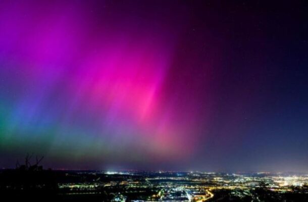 Spectacular Aurora Lights as Solar Storm Hits Earth, NOAA Issues Rare G4 Warning