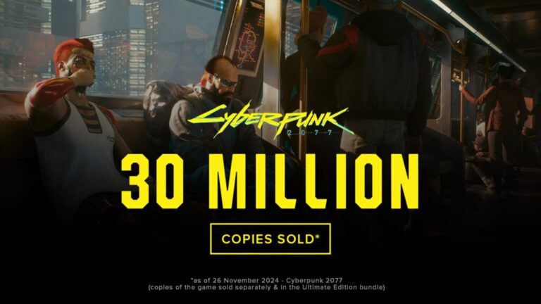 Cyberpunk 2077 Surpasses 30 Million Sales Milestone Amidst Continued Success