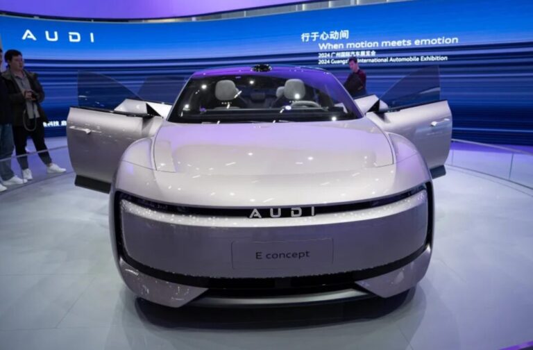  Audi Ditches Iconic Rings for New Logo as It Targets China’s Young Drivers