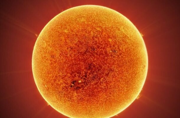 The Most Stunning Image of the Sun: A Masterpiece Built from 90,000 Photos