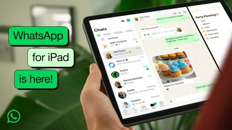 WhatsApp for iPad Arrives at Last, Ending a 16-Year Wait