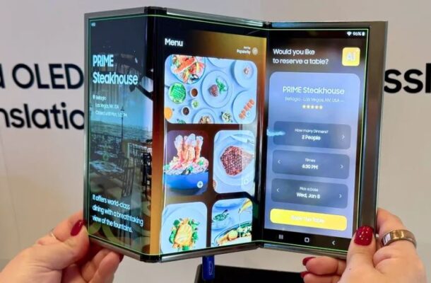 Samsung’s Three-Screen Smartphone Set for Late 2025 Launch with Hefty Price Tag