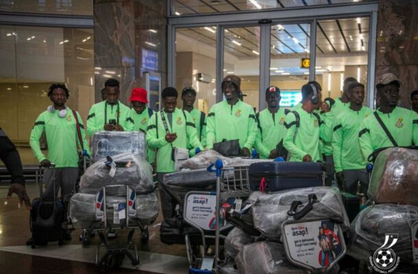 Black Galaxies arrive for Bafana friendly | Ghanaguardian.com
