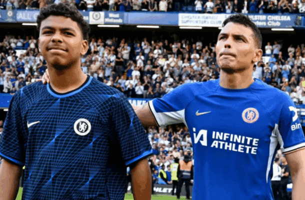 thiago silva and son | Ghanaguardian.com