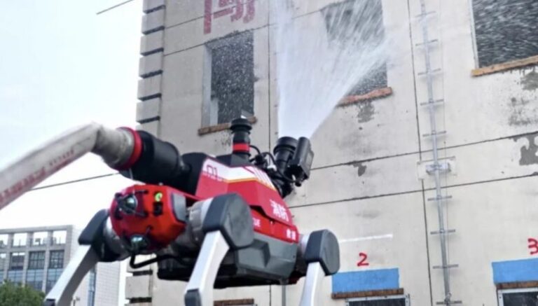 Robot dogs will put out fires that are too dangerous for humans