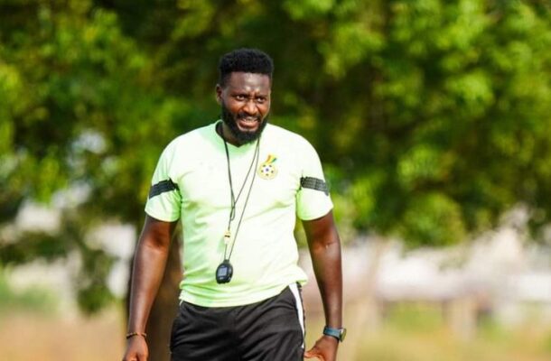 IMG_0630 | Ghanaguardian.com Athletic man in a neon green shirt with a whistle around his neck, standing outdoors and smiling.