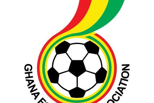IMG_0971 | Ghanaguardian.com Ghana Football Association logo: a black-and-white soccer ball within a red‑yellow‑green ribbon, with a black star on the yellow stripe, and the text 'Ghana Football Association' around the circle.